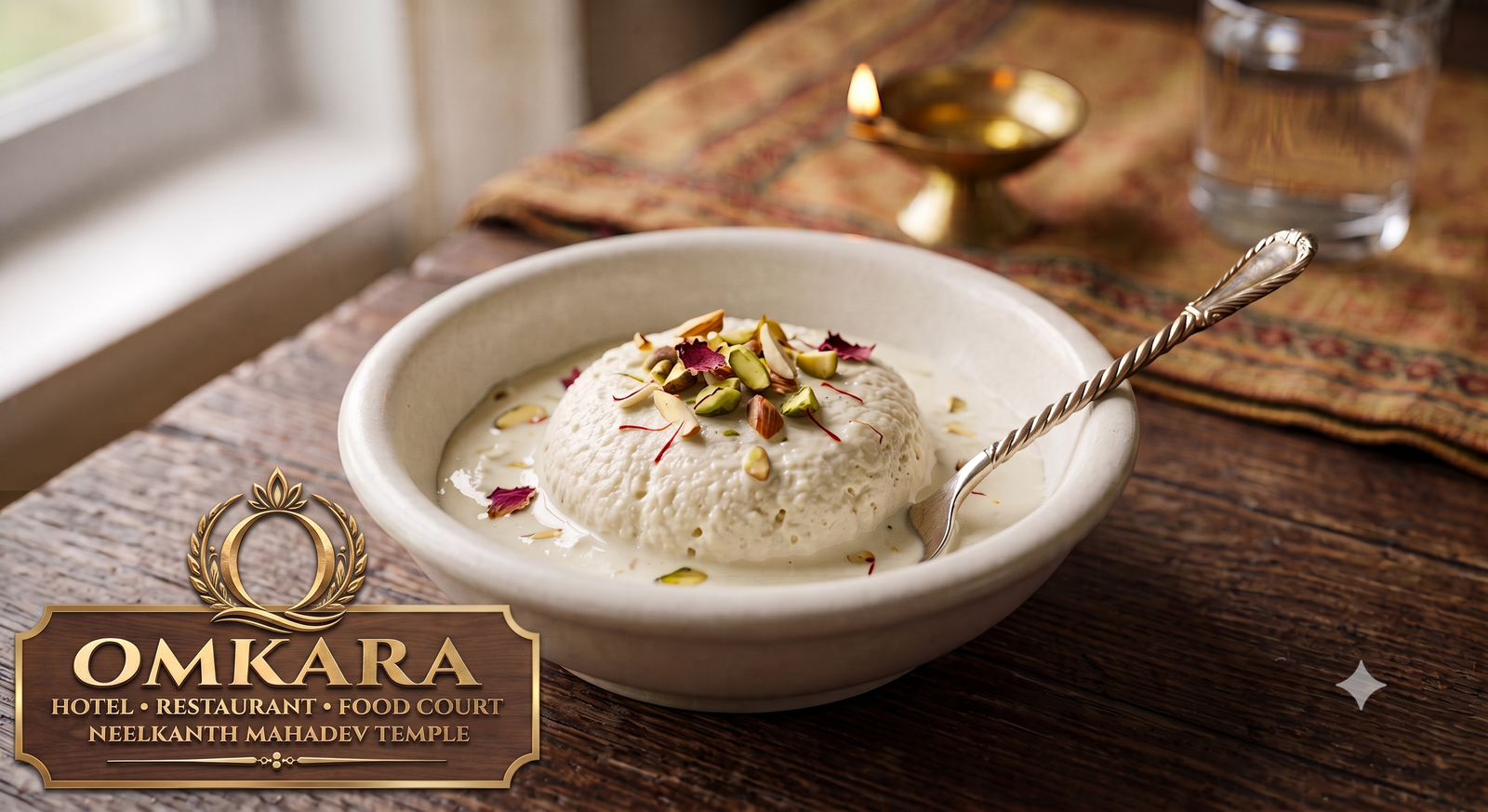 Pista Rasmalai at Mahananda Pure Vegetarian Restaurant