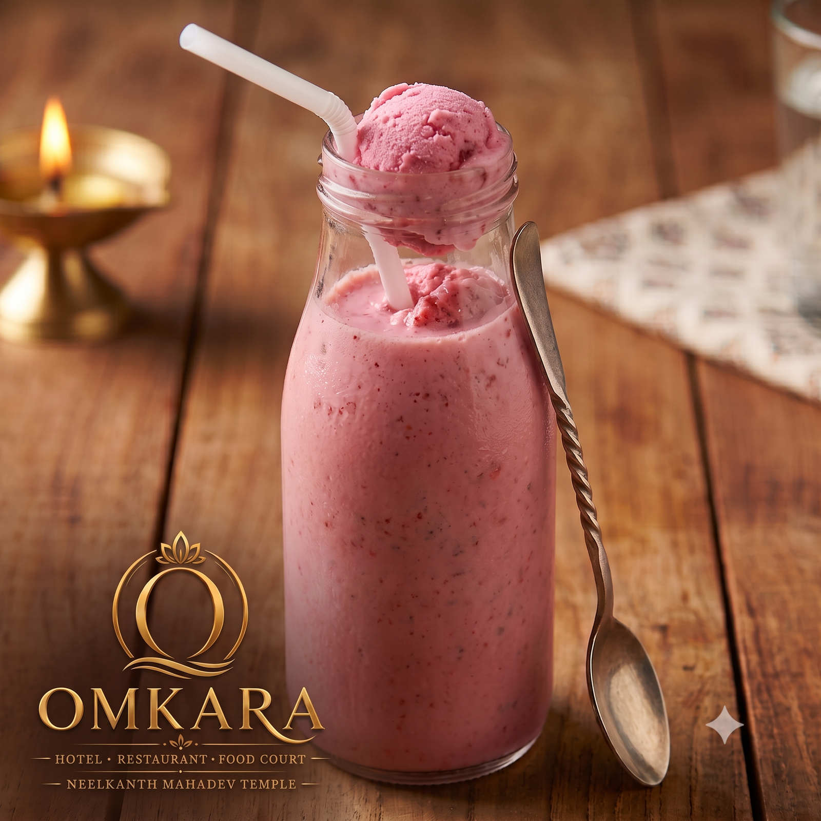 Strawberry Shake at Mahananda Pure Vegetarian Restaurant