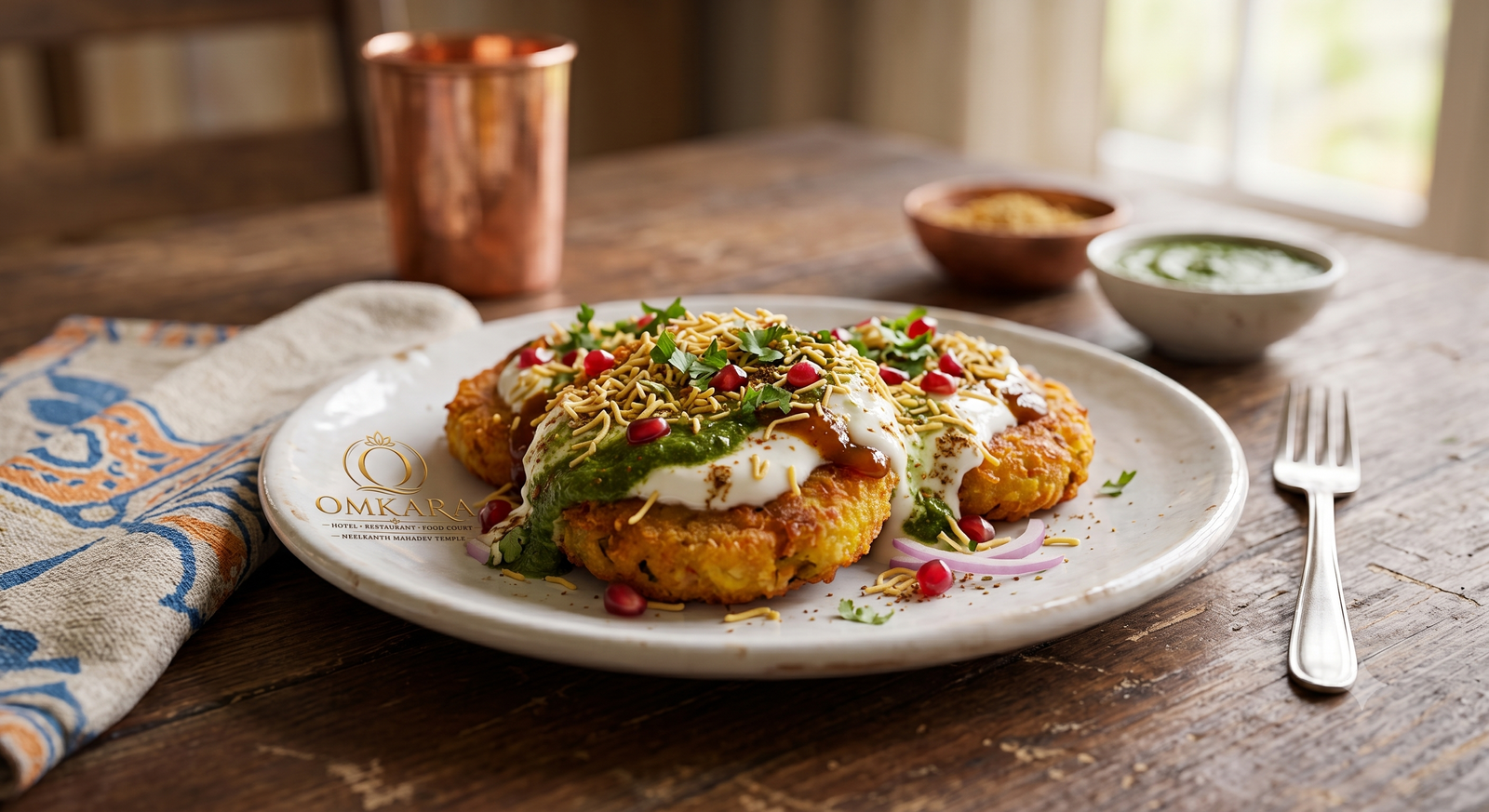 Stuffed Aloo Tikki at Mahananda Pure Vegetarian Restaurant